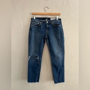Rag & Bone Juni with Holes Denim ✨ Size 27